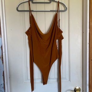 Amber body suit.